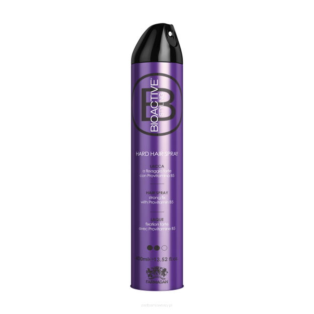 BIOACTIVE STYLING Mocne utrwalenie lakier HARD SPRAY do włosów 400 ML