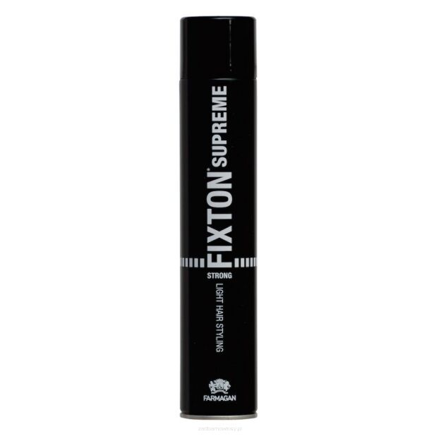 FIXTON SUPREME Mocne utrwalenie lakier do włosów 500 ML