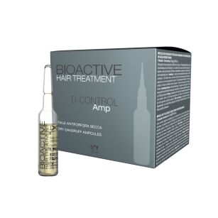 D-CONTROL Przeciwłupieżowe ampułki do włosów z suchym łupieżem 10x7,5 ML