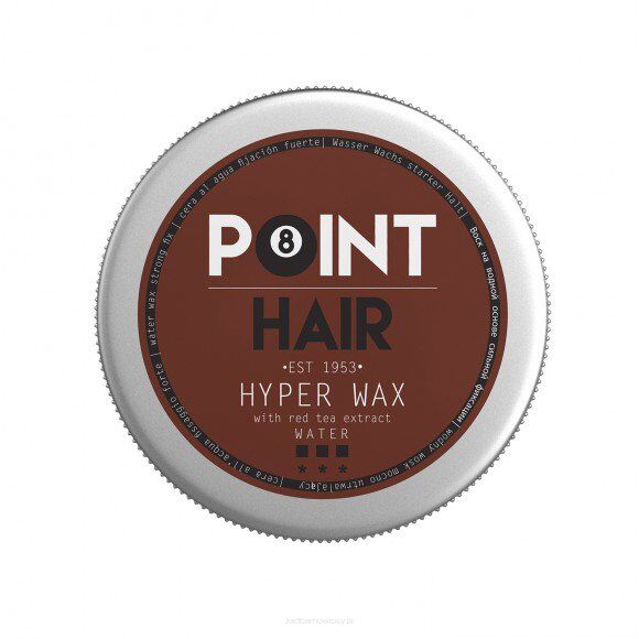 POINT HAIR Mocno utrwalający wodny wosk do włosów 100ml