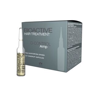 D-CONTROL Przeciwłupieżowe ampułki do włosów z tłustym łupieżem 10x7,5 ML