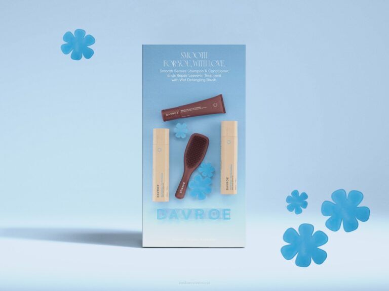 Zestaw DAVROE SMOOTH – 4 produkty (w tym szczotka GRATIS!)